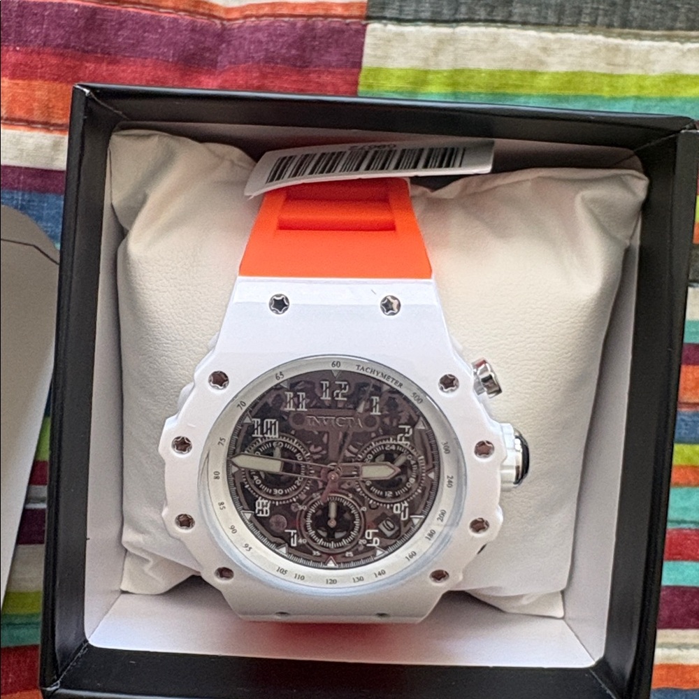 Invicta Racing Vaulthan Men's Watch - 44mm, Orange new in box - Picture 2 of 14